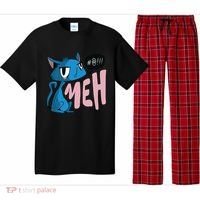 Annoyed Cat Meh Pajama Set thumb 0