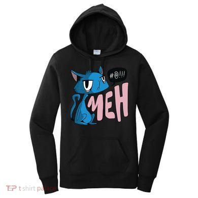 Annoyed Cat Meh Women's Hoodie