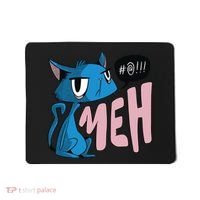 Annoyed Cat Meh Mousepad thumb 0