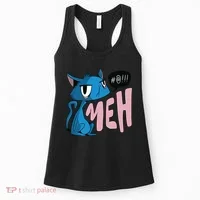 Annoyed Cat Meh Women's Tank Top thumb 0