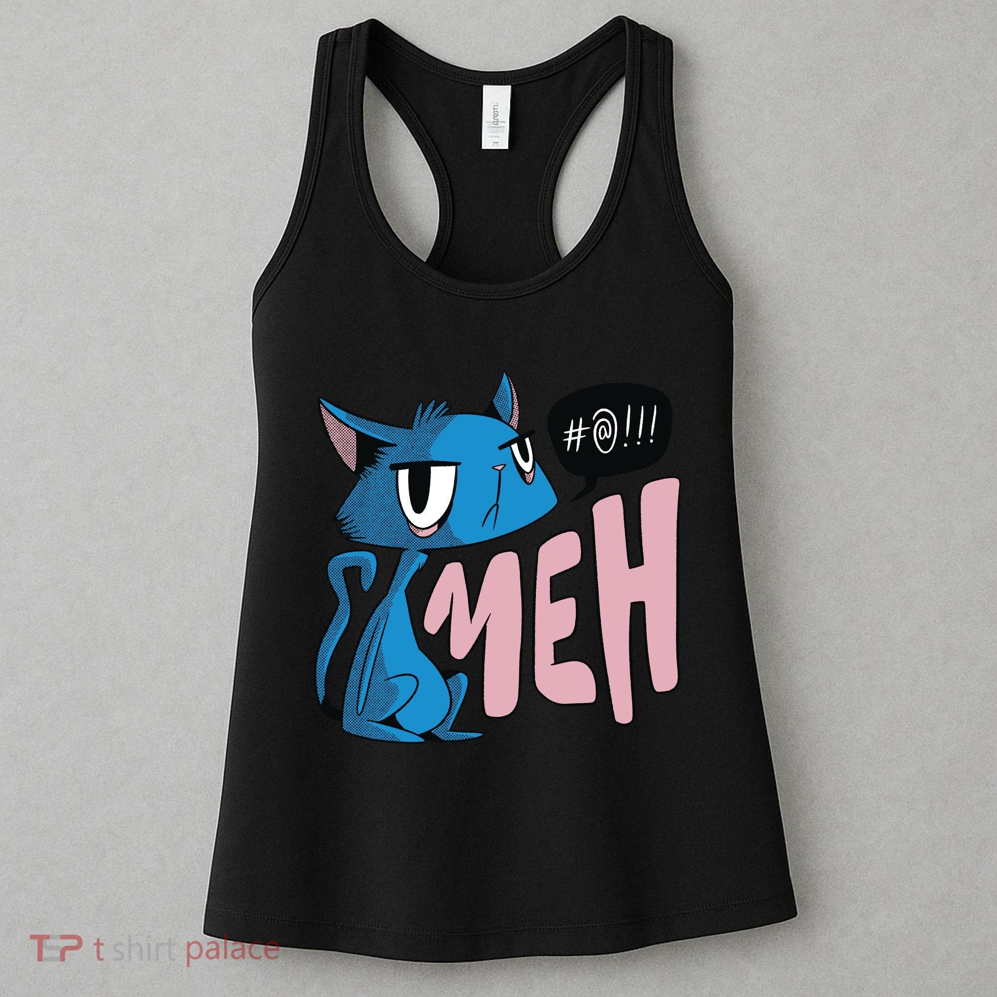 Annoyed Cat Meh Women's Tank Top