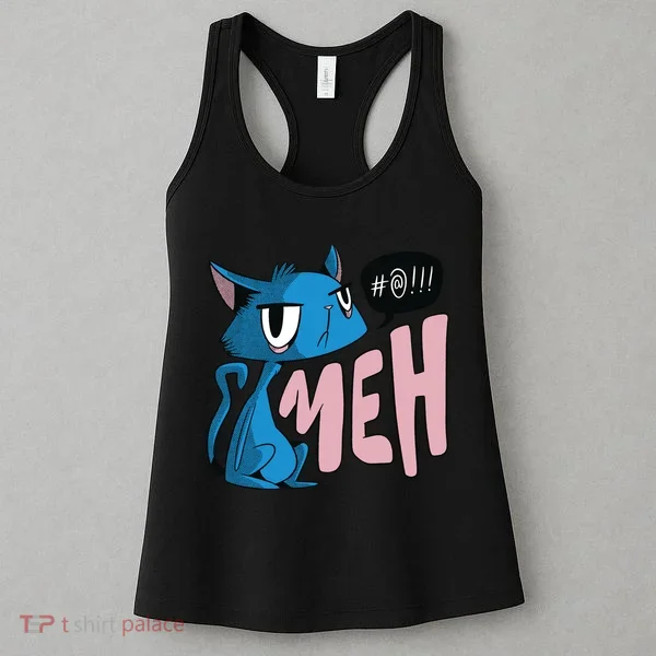 Annoyed Cat Meh Women's Tank Top