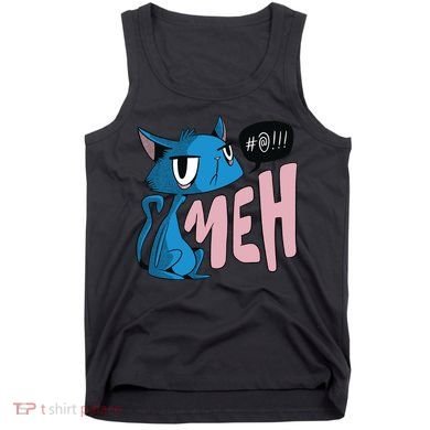 Annoyed Cat Meh Tank Top