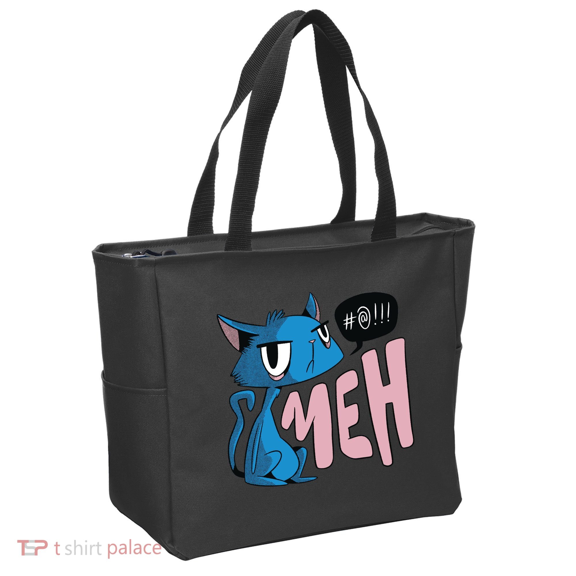 Annoyed Cat Meh Tote Bag