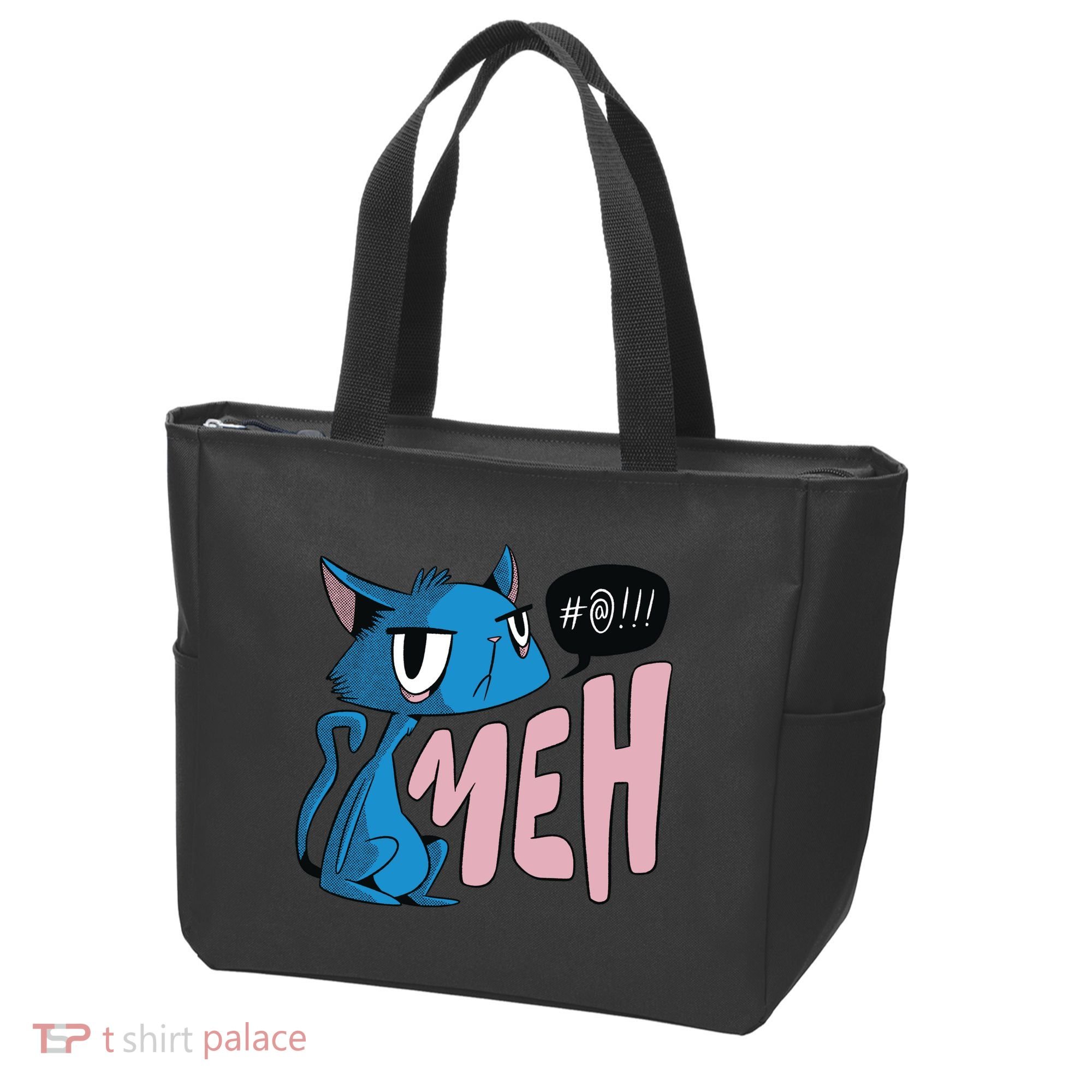 Annoyed Cat Meh Tote Bag