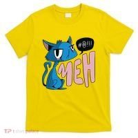 Annoyed Cat Meh T-Shirt thumb 0