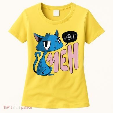 Annoyed Cat Meh Women's T-Shirt