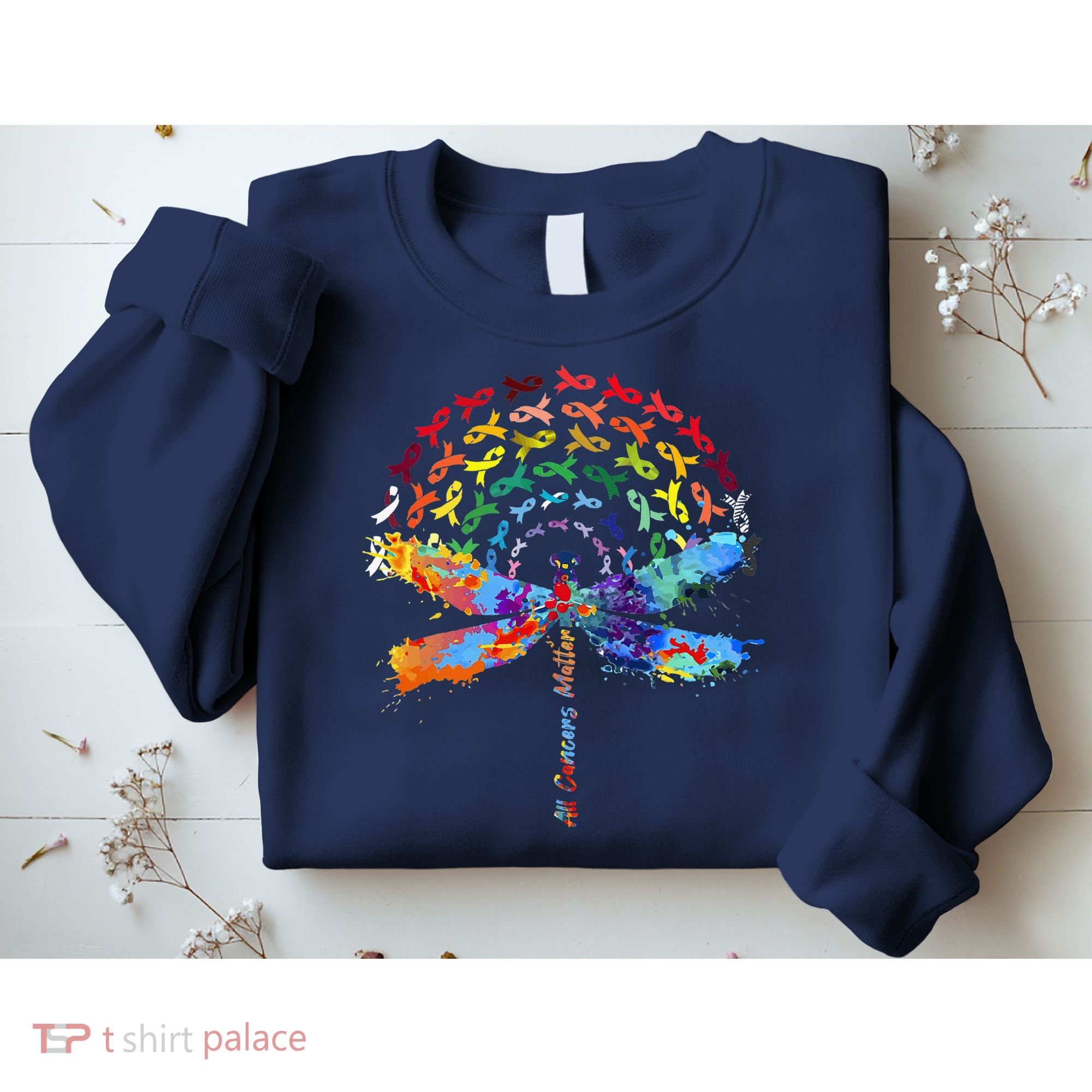 All Cancer Matters Awareness Day Ribbon Quote Sweatshirt