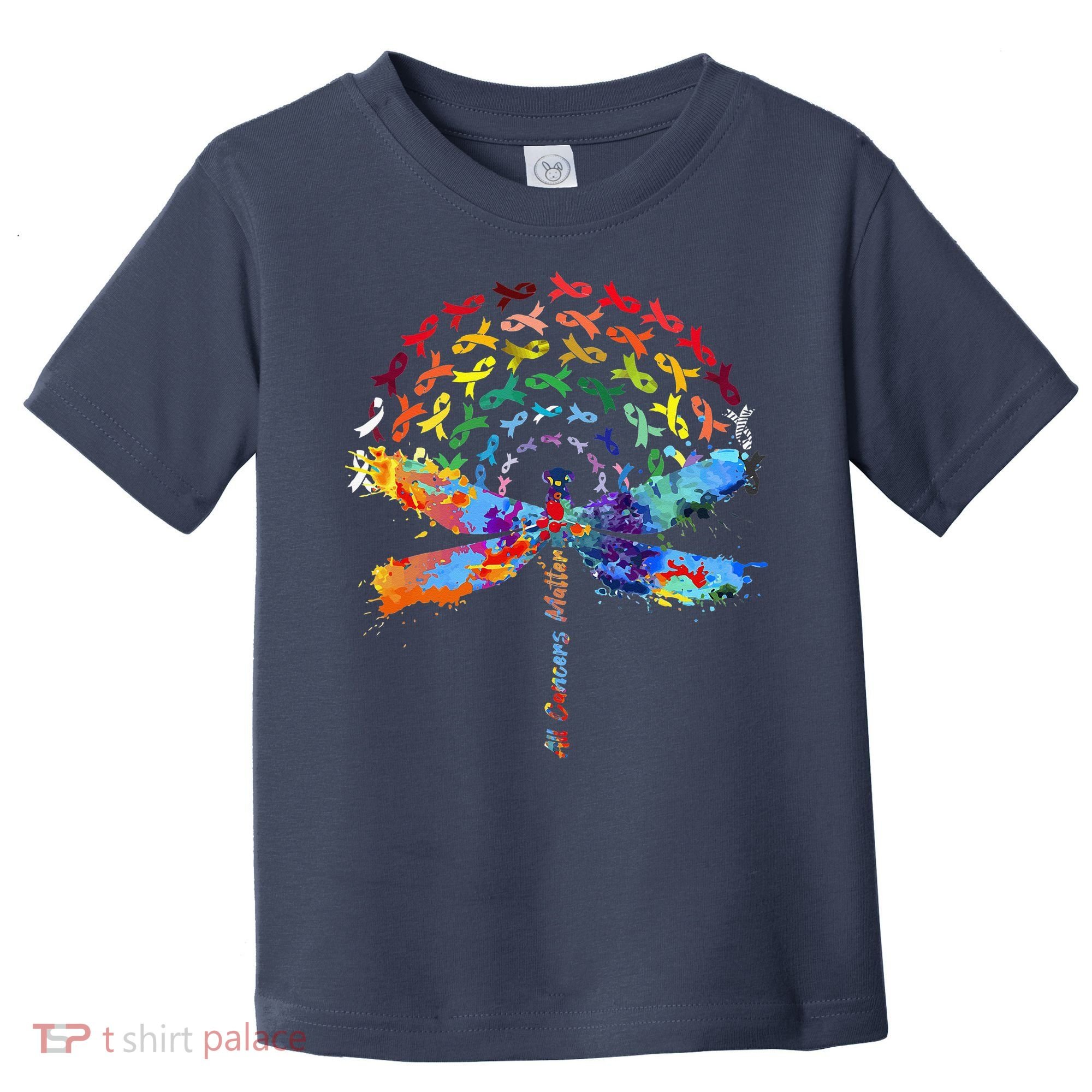 All Cancer Matters Awareness Day Ribbon Quote Toddler T-Shirt