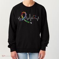 All Cancer Matters Awareness Day Heartbeat Women's Sweatshirt thumb 0