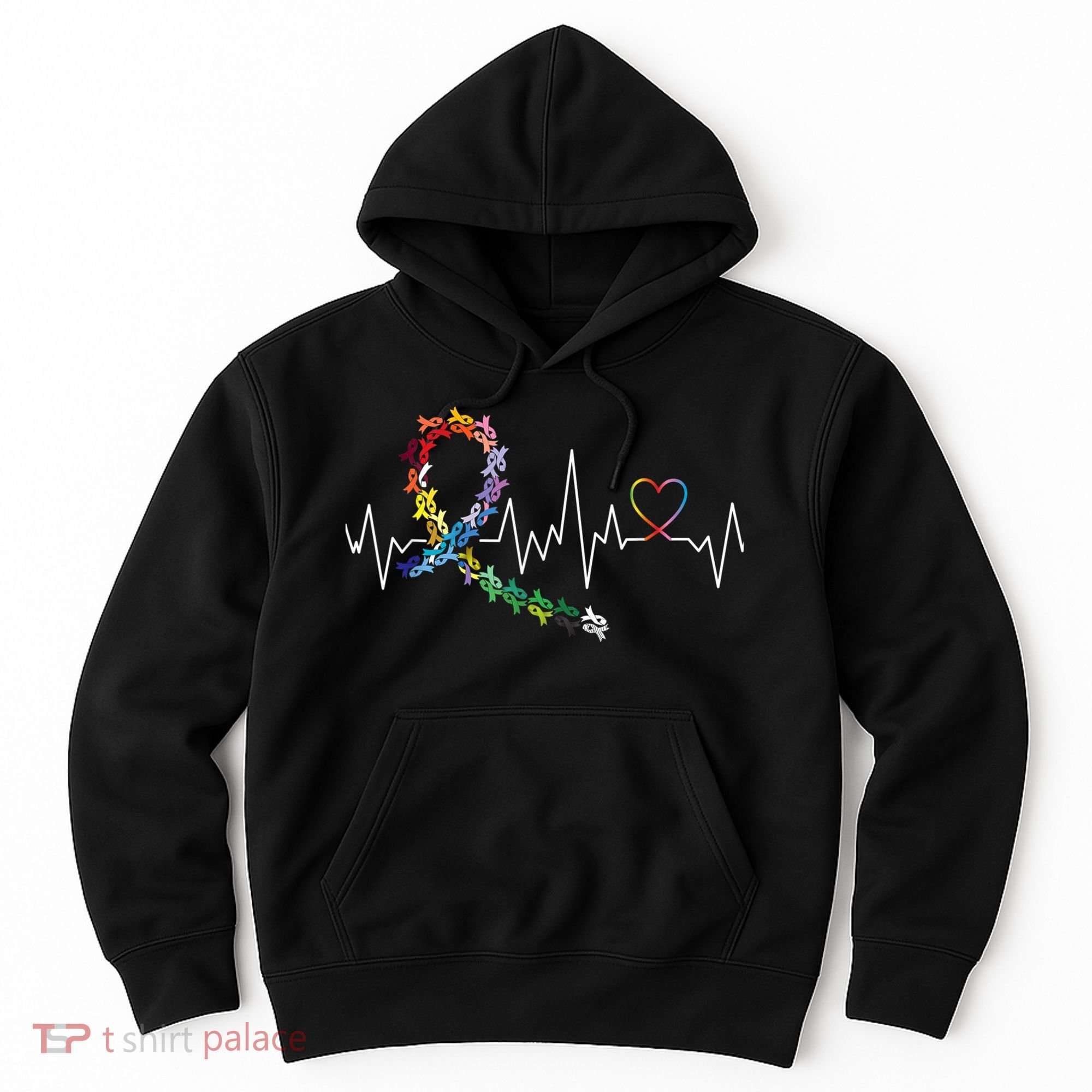 All Cancer Matters Awareness Day Heartbeat Hoodie
