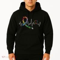 All Cancer Matters Awareness Day Heartbeat Hoodie thumb 2
