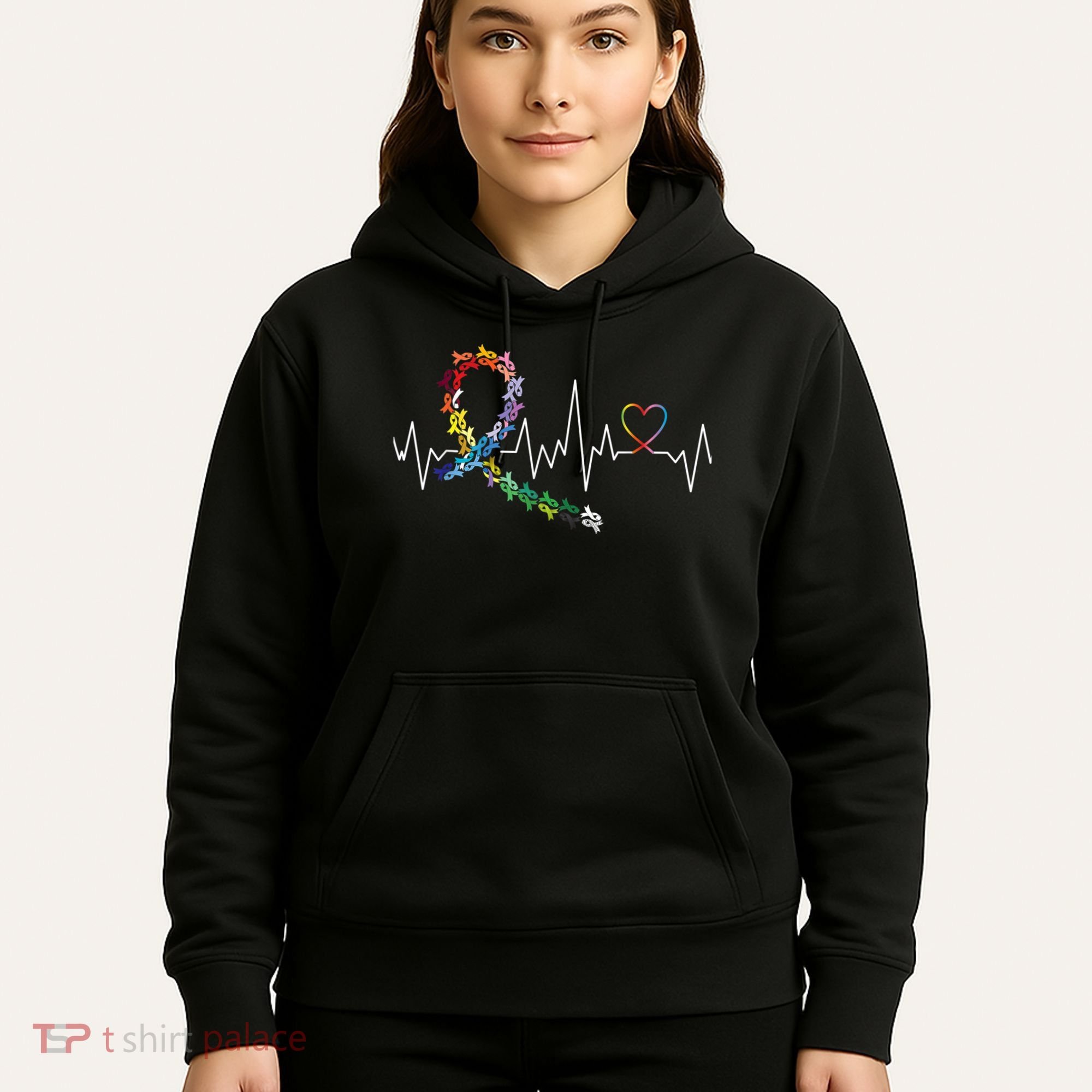 All Cancer Matters Awareness Day Heartbeat Hoodie