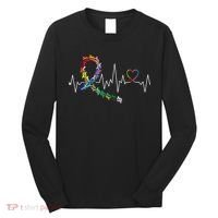 All Cancer Matters Awareness Day Heartbeat Long Sleeve Shirt thumb 0