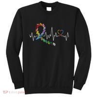 All Cancer Matters Awareness Day Heartbeat Sweatshirt thumb 0