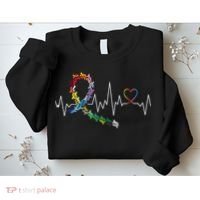 All Cancer Matters Awareness Day Heartbeat Sweatshirt thumb 2