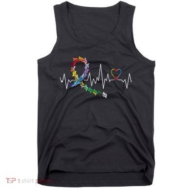 All Cancer Matters Awareness Day Heartbeat Tank Top