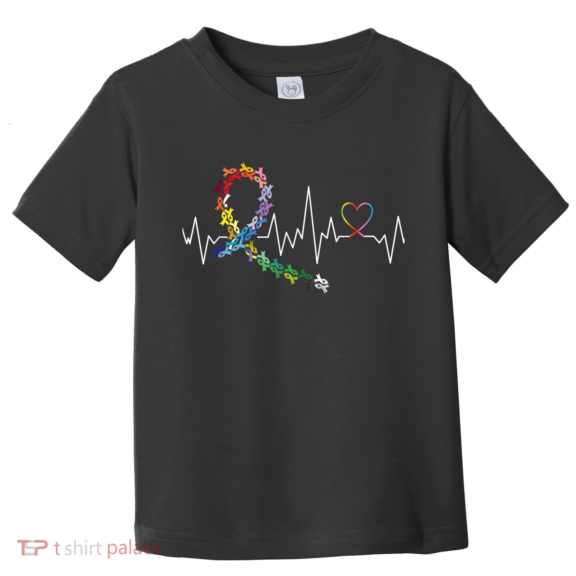All Cancer Matters Awareness Day Heartbeat Toddler T-Shirt