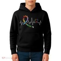 All Cancer Matters Awareness Day Heartbeat Kids Hoodie thumb 4