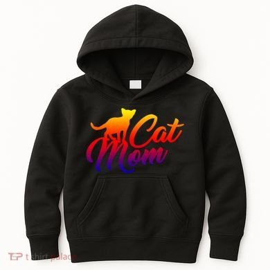 Aspca Cat Mom Gift Kids Hoodie