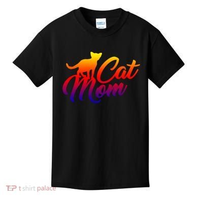 Aspca Cat Mom Gift Kids T-Shirt