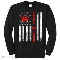 American Coal Miner USA Flag Tough Worker Sweatshirt thumb 0