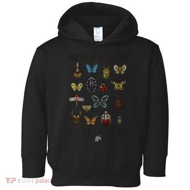 Animal Crossing Museum Bug Collection Vintage Textbook Style Toddler Hoodie