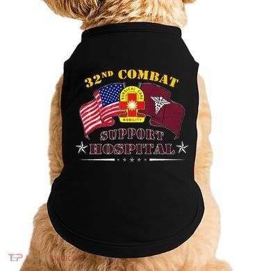 Army Combat Medic 32nd Combat Support Hospital Veteran Doggie Tank