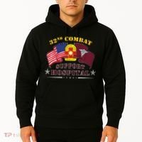 Army Combat Medic 32nd Combat Support Hospital Veteran Hoodie thumb 2