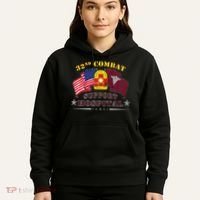 Army Combat Medic 32nd Combat Support Hospital Veteran Hoodie thumb 5
