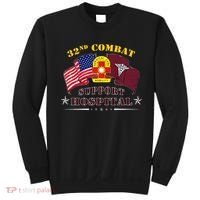 Army Combat Medic 32nd Combat Support Hospital Veteran Sweatshirt thumb 0