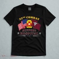 Army Combat Medic 32nd Combat Support Hospital Veteran T-Shirt thumb 5