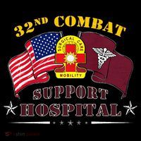 Army Combat Medic 32nd Combat Support Hospital Veteran T-Shirt thumb 7