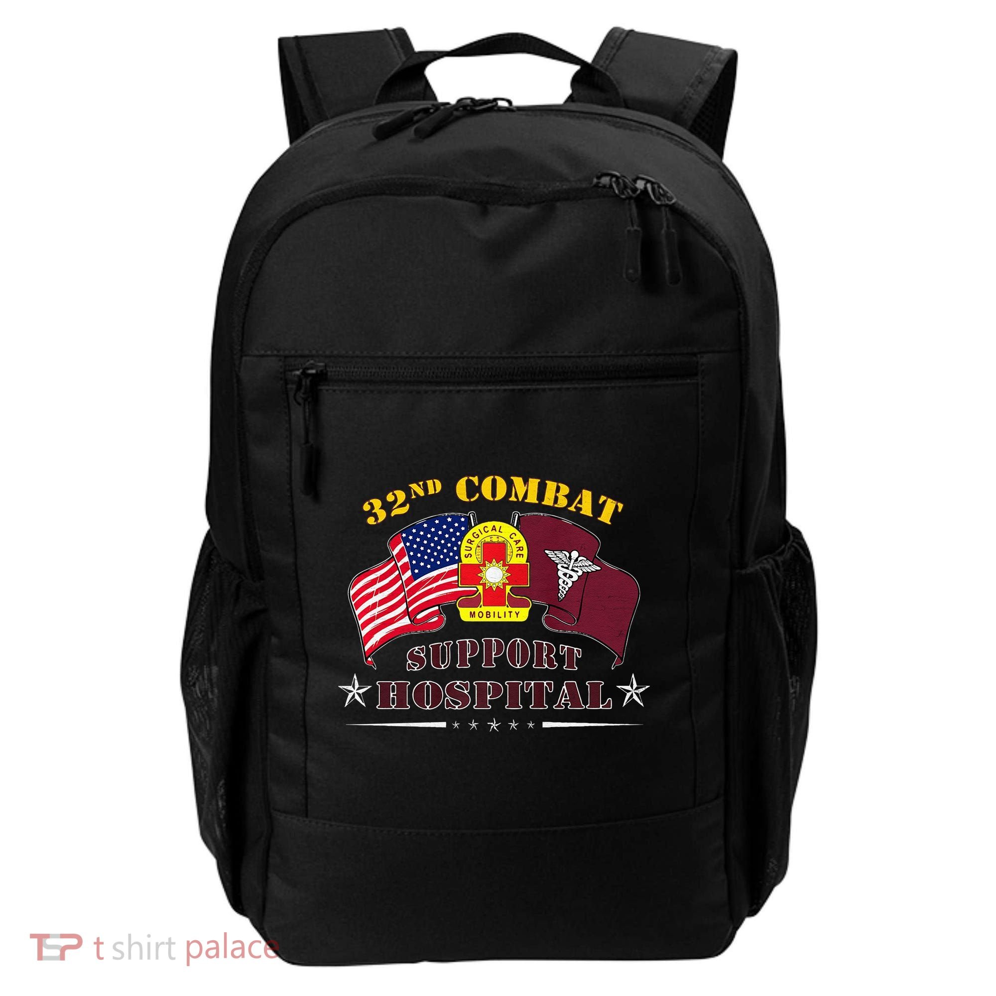 Army Combat Medic 32nd Combat Support Hospital Veteran Backpack
