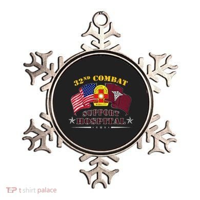 Army Combat Medic 32nd Combat Support Hospital Veteran Ornament