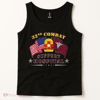 Army Combat Medic 32nd Combat Support Hospital Veteran Tank Top thumb 2