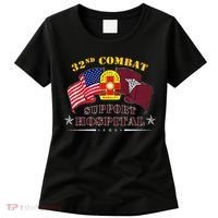 Army Combat Medic 32nd Combat Support Hospital Veteran Women's T-Shirt thumb 0