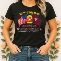 Army Combat Medic 32nd Combat Support Hospital Veteran Women's T-Shirt thumb 2