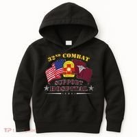 Army Combat Medic 32nd Combat Support Hospital Veteran Kids Hoodie thumb 0