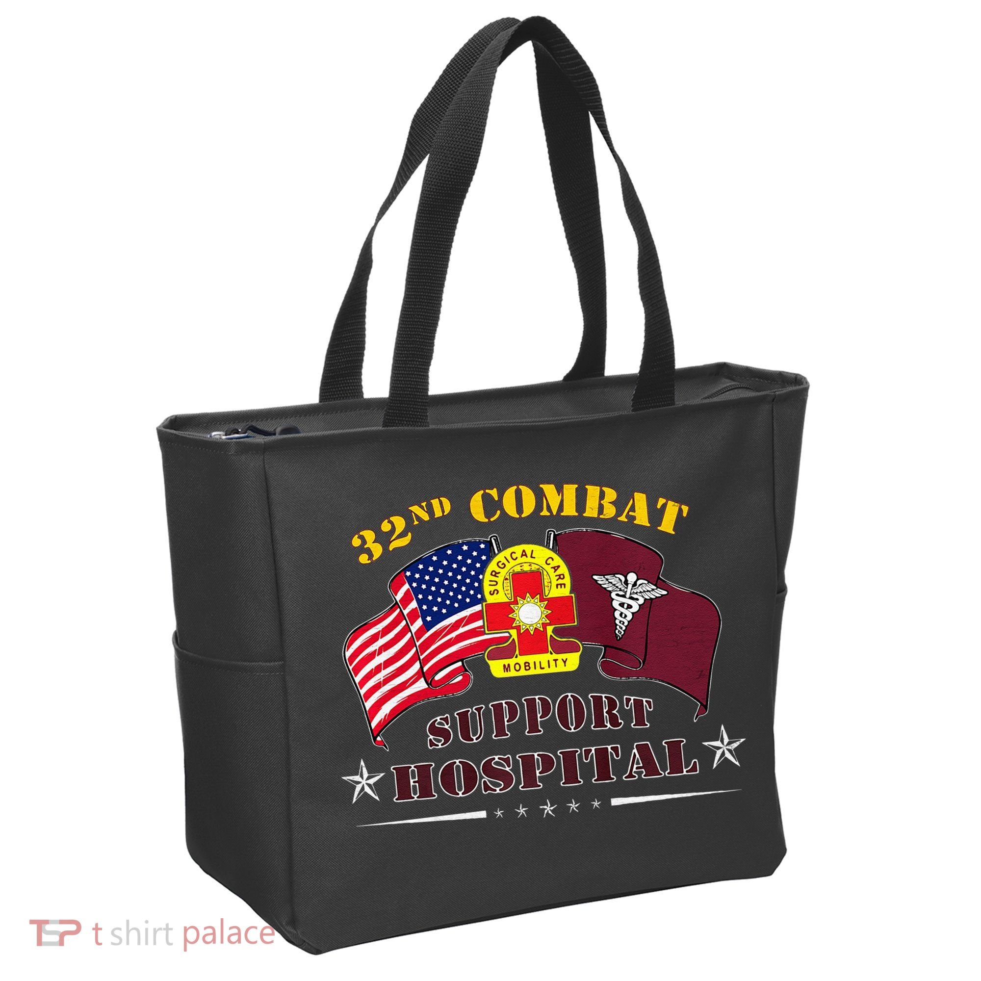 Army Combat Medic 32nd Combat Support Hospital Veteran Tote Bag
