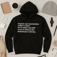 Anyone Can Masturbate Under A Sheet Hoodie thumb 3