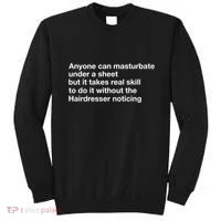 Anyone Can Masturbate Under A Sheet Sweatshirt thumb 0