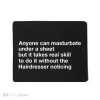 Anyone Can Masturbate Under A Sheet Mousepad thumb 0