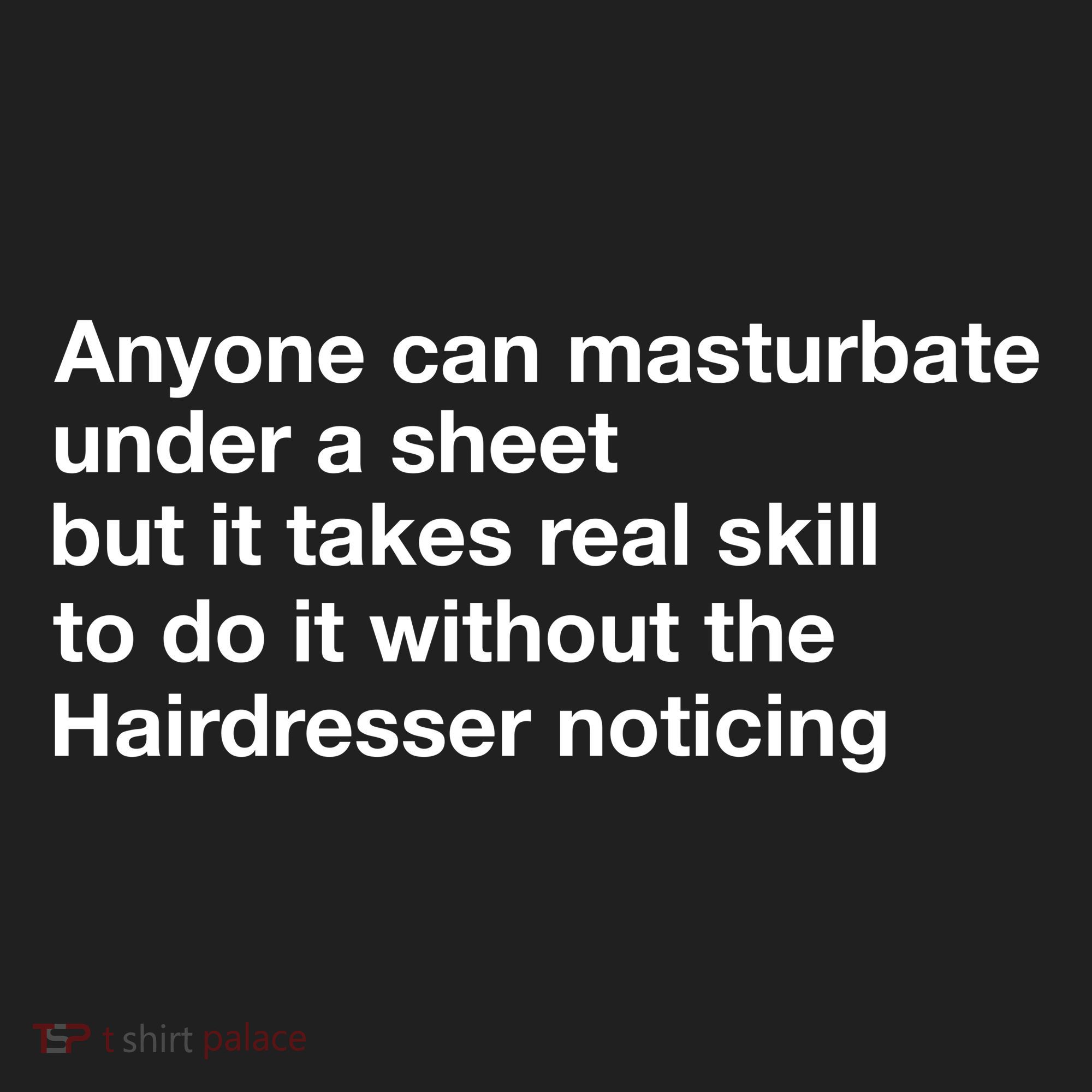 Anyone Can Masturbate Under A Sheet Golf Towel