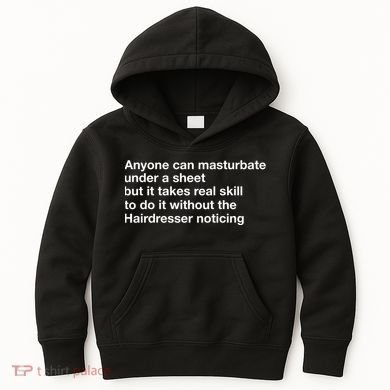 Anyone Can Masturbate Under A Sheet Kids Hoodie
