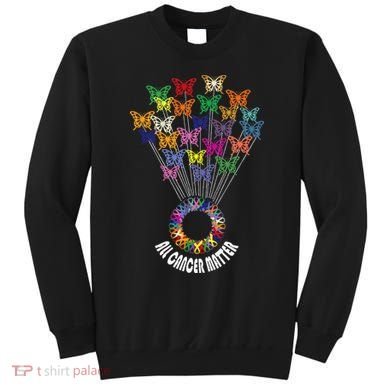 All Cancer Matters Awareness Day Ribbon Support Sweatshirt