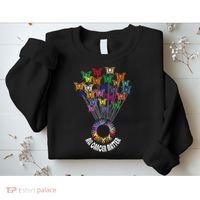 All Cancer Matters Awareness Day Ribbon Support Sweatshirt thumb 2