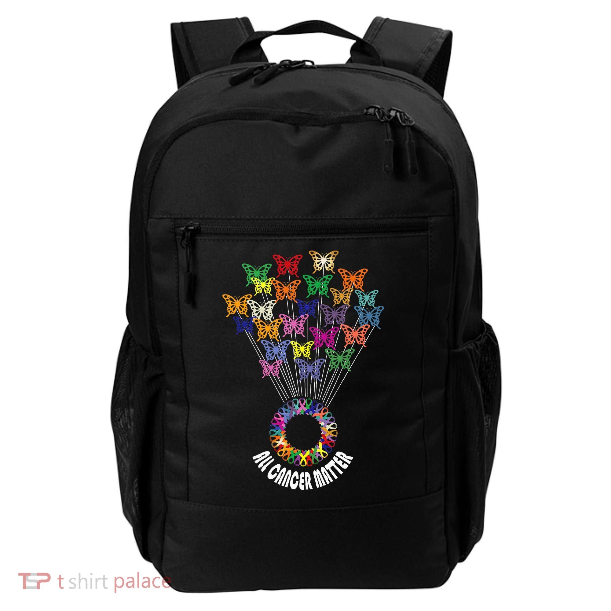 All Cancer Matters Awareness Day Ribbon Support Backpack