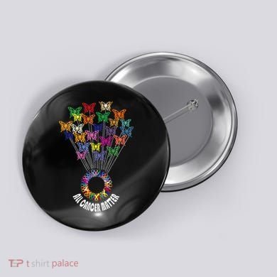 All Cancer Matters Awareness Day Ribbon Support Button