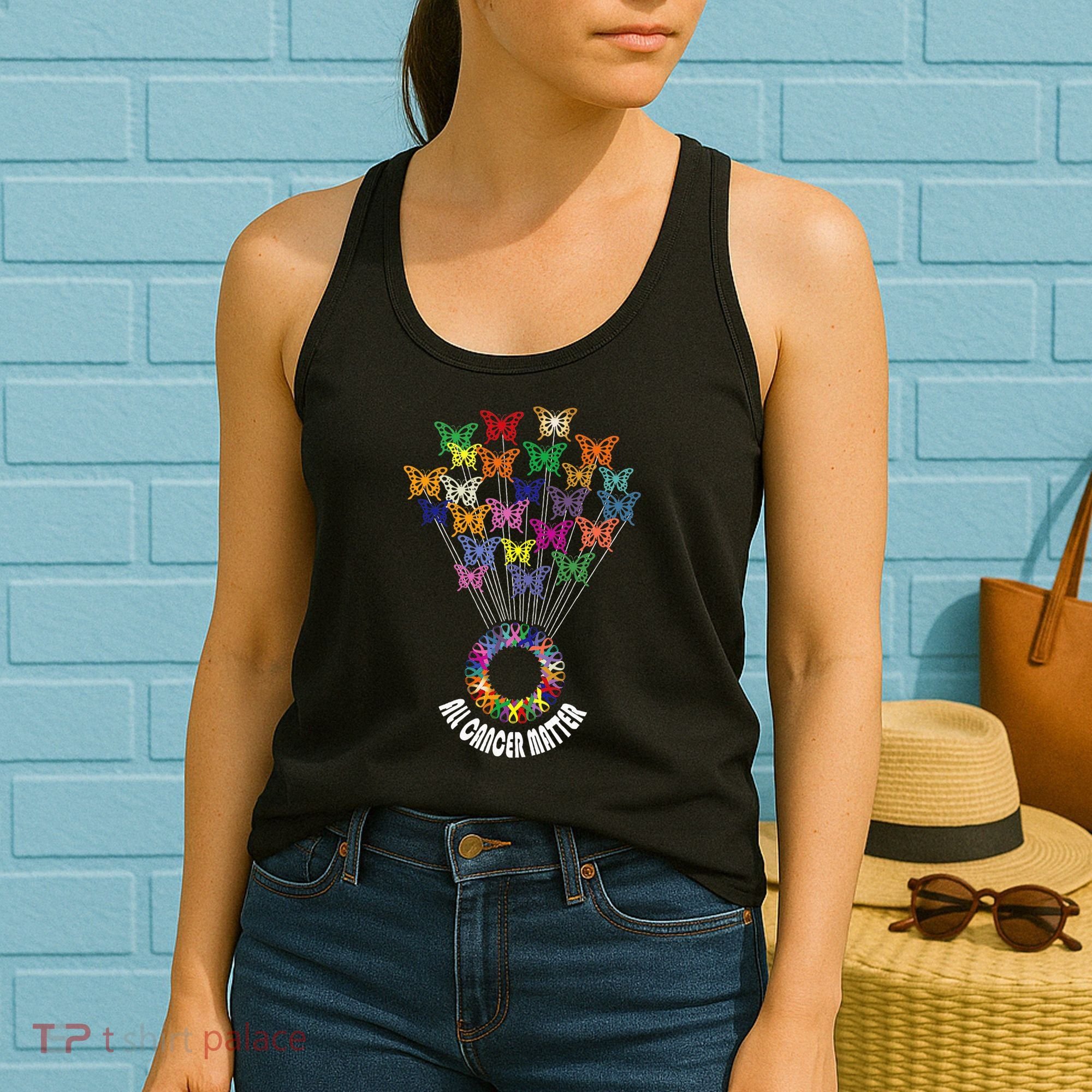 All Cancer Matters Awareness Day Ribbon Support Women's Tank Top